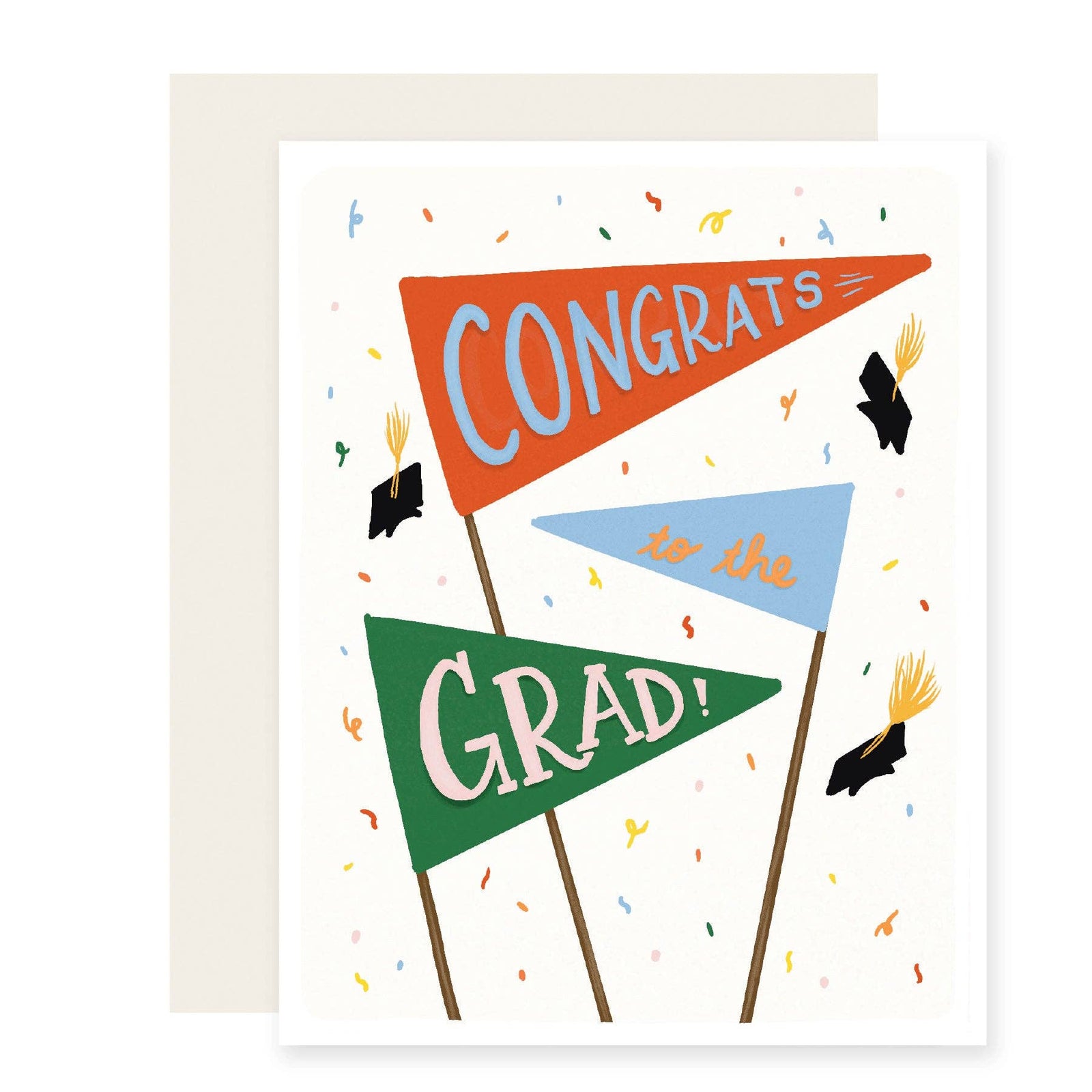 Pennant Grad Card