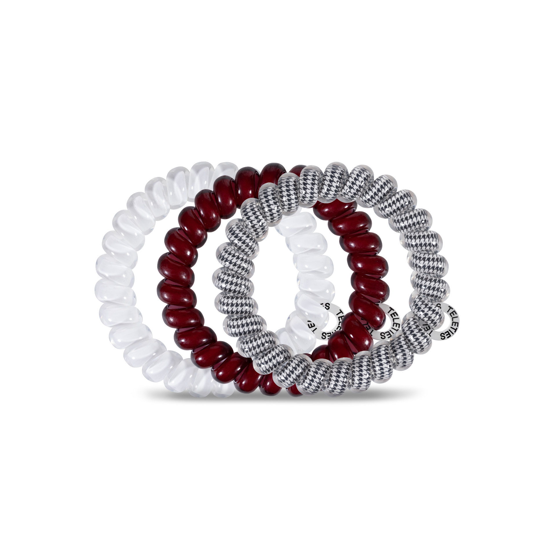 Spiral Hair Coils | Large | Univ. of Alabama Hair Ties