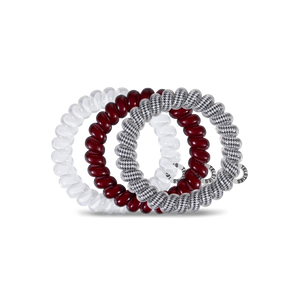 Spiral Hair Coils | Large | Univ. of Alabama Hair Ties