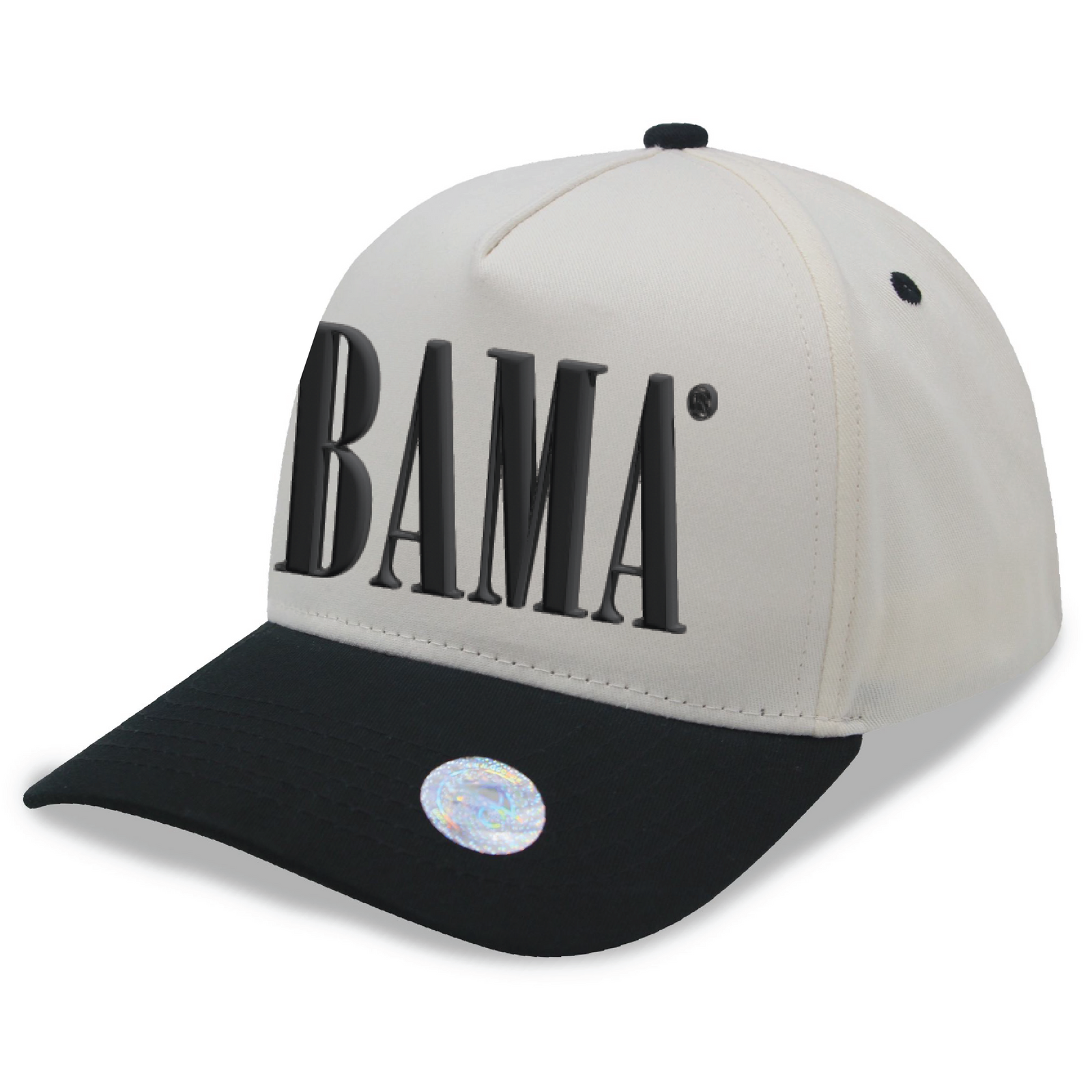 Bama 3D Embroidered black Hats