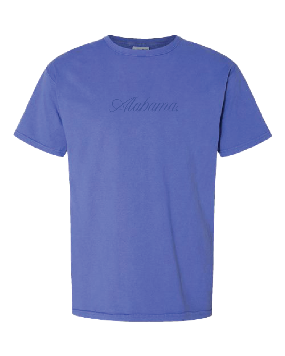 Cursive Alabama Tonal Tee