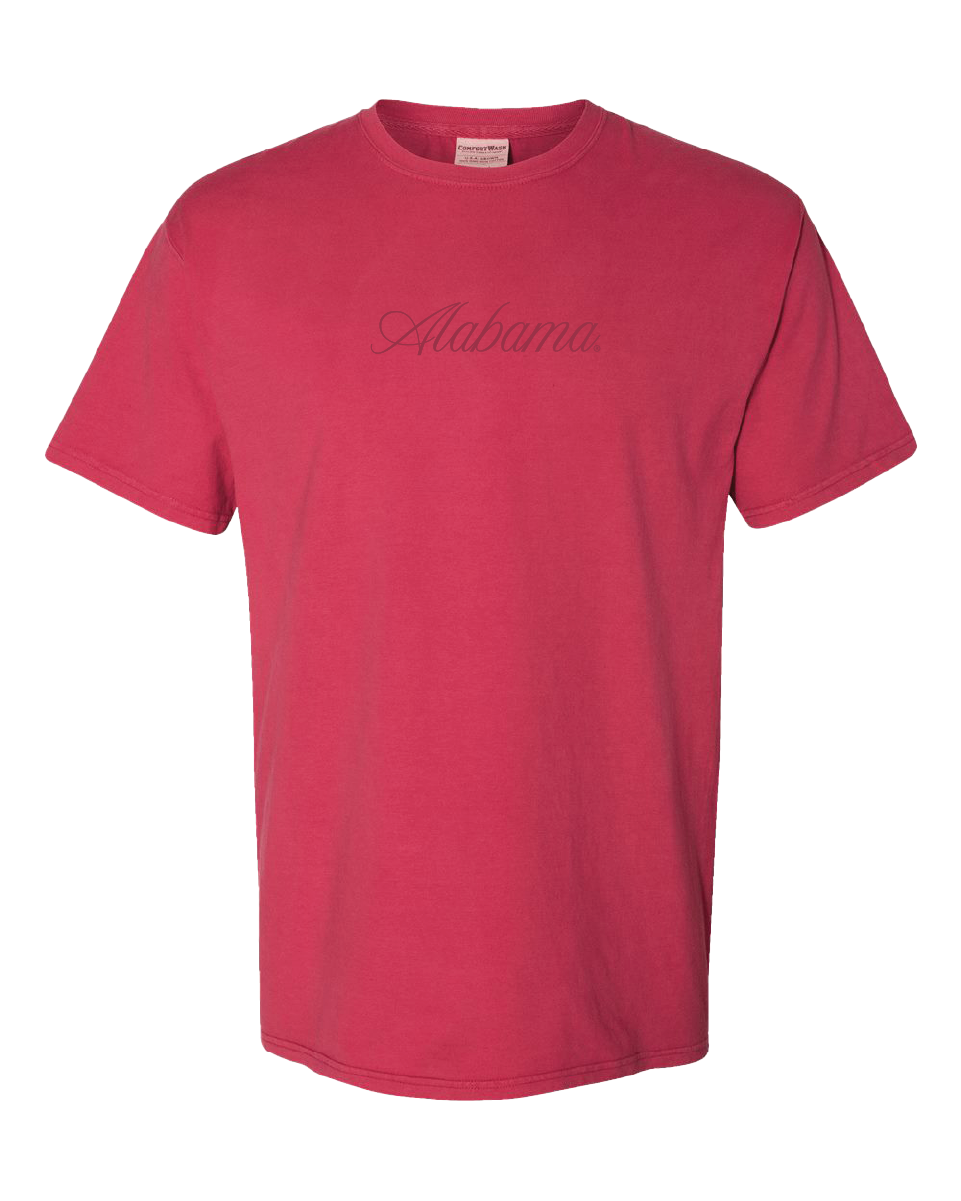 Cursive Alabama Tonal Tee