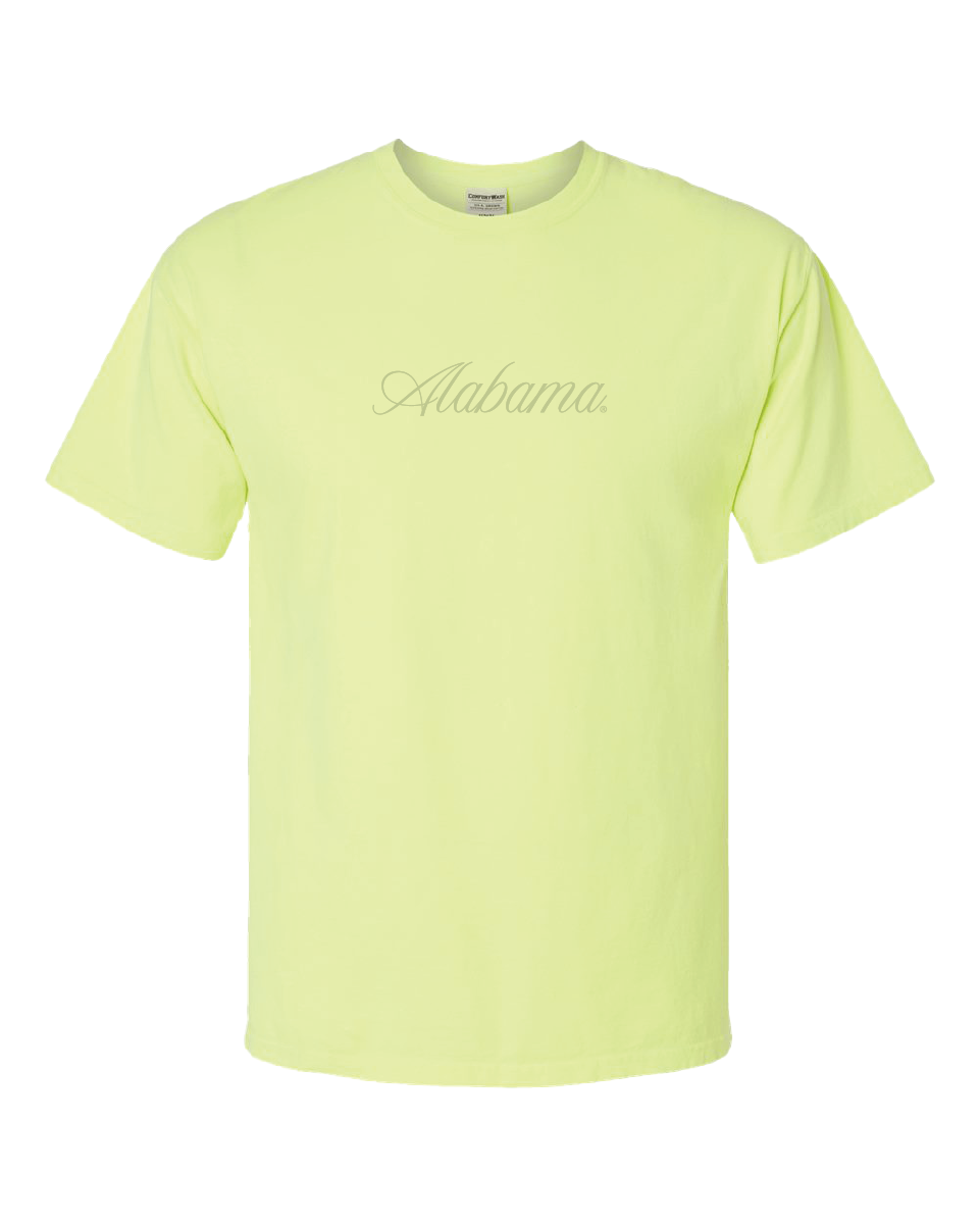 Cursive Alabama Tonal Tee