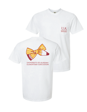 UA Elementary Education Pocket Tee (FACULTY PRE-SALE)
