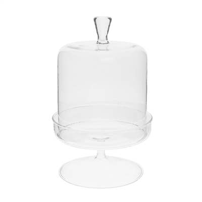 Vera Glass Dome & Pedestal