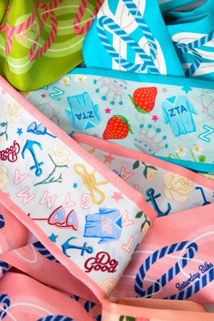 Delta Gamma Skinny Scarf