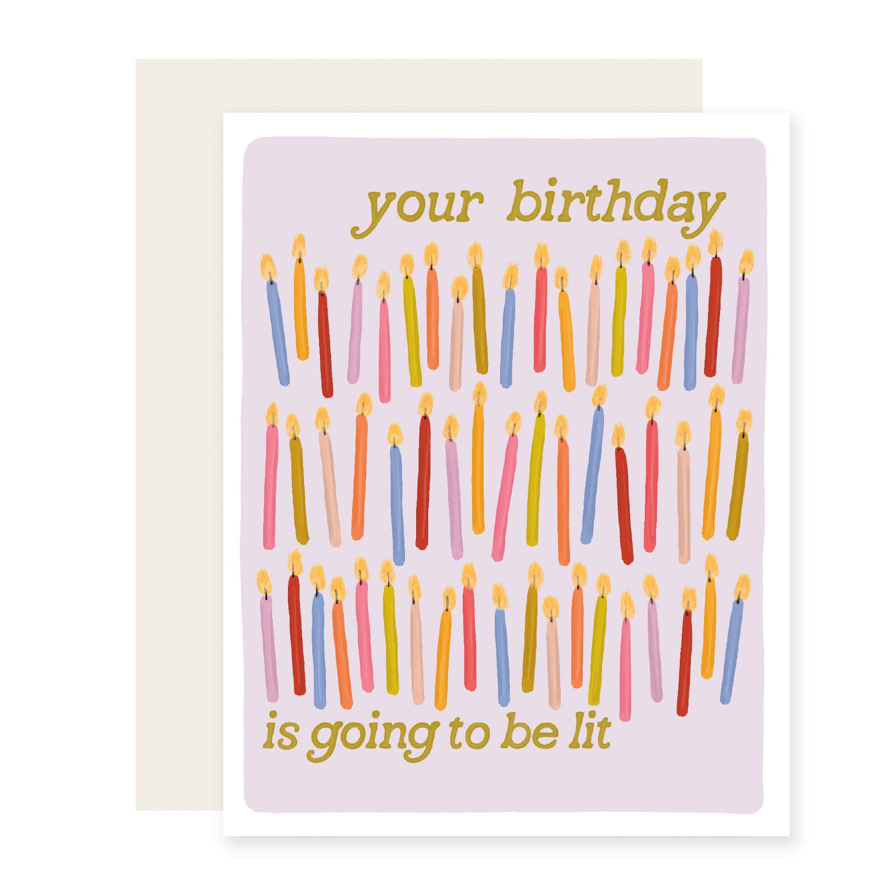 Lit Birthday Card