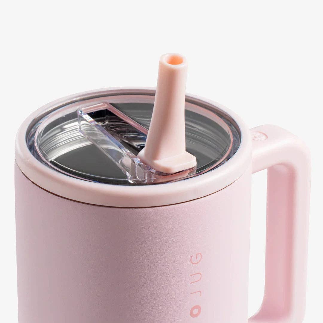 Pink Sand HydroJug 40 oz Traveler Tumbler: Pink Sand