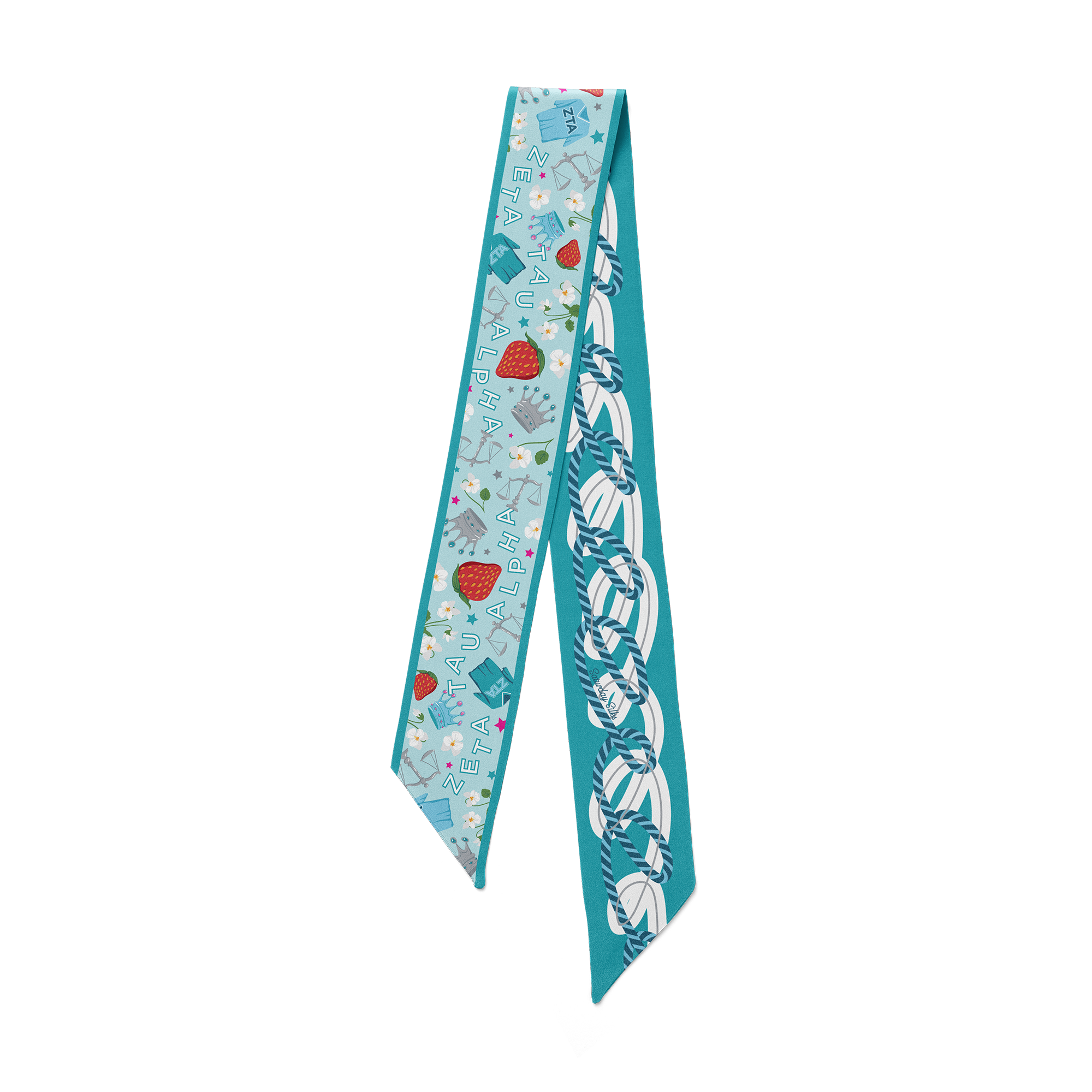 Zeta Tau Alpha Skinny Scarf
