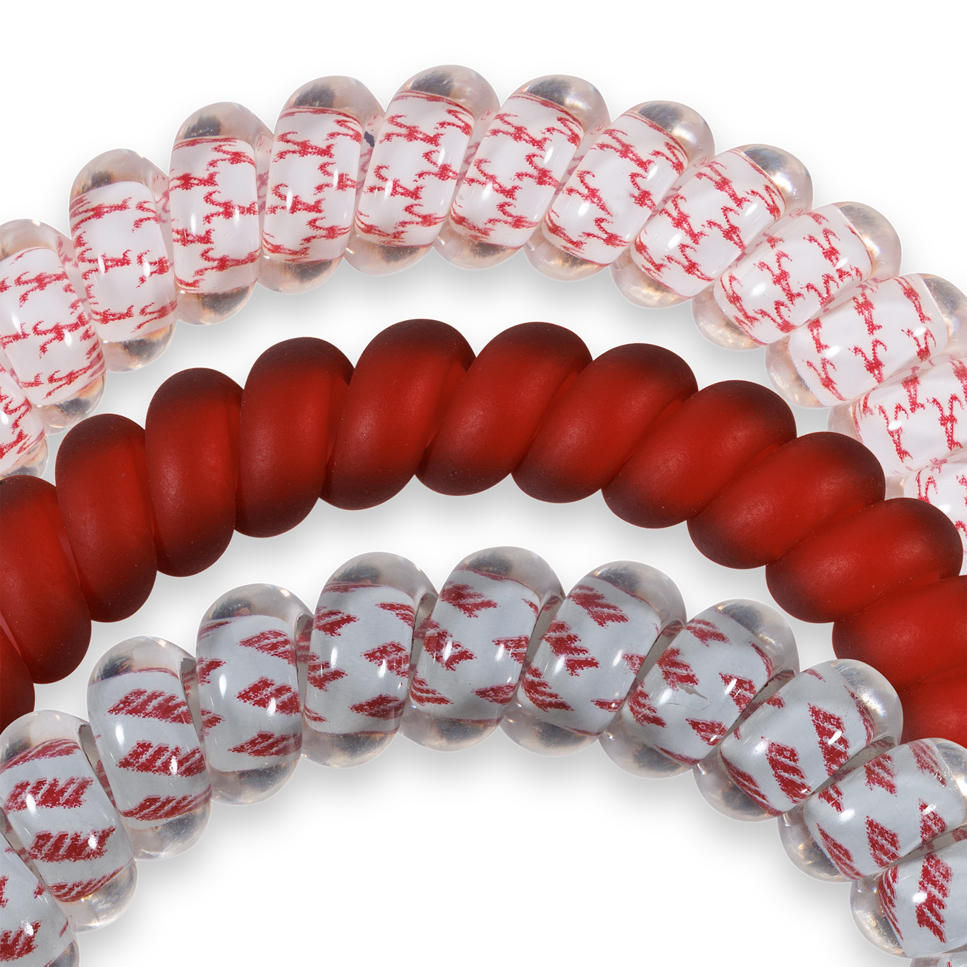 Spiral Hair Coils | Small | Roll Tide! Hair Ties