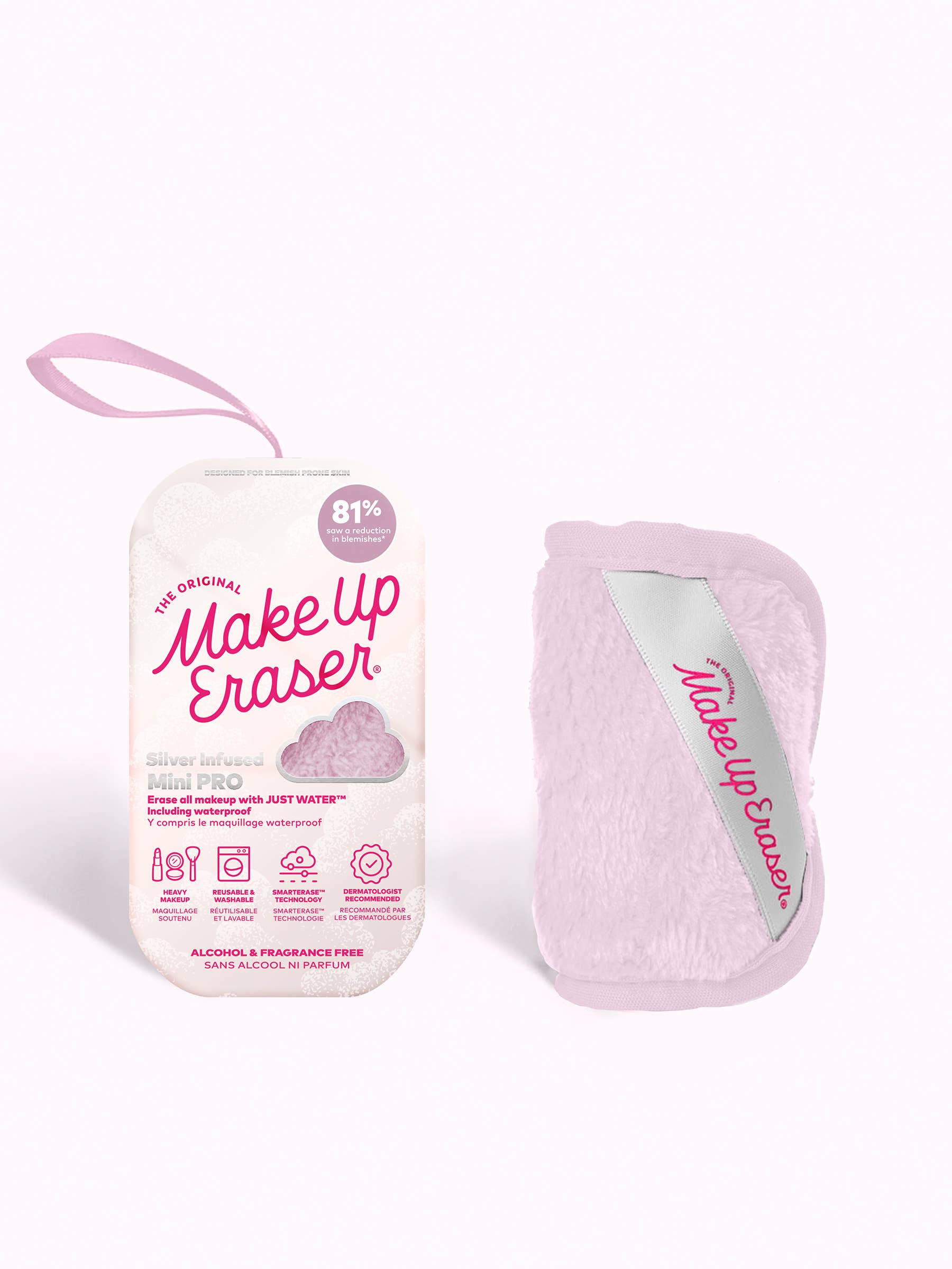 Silver Infused Mini PRO MakeUp Eraser | Acne Prone Skin: Mini PRO
