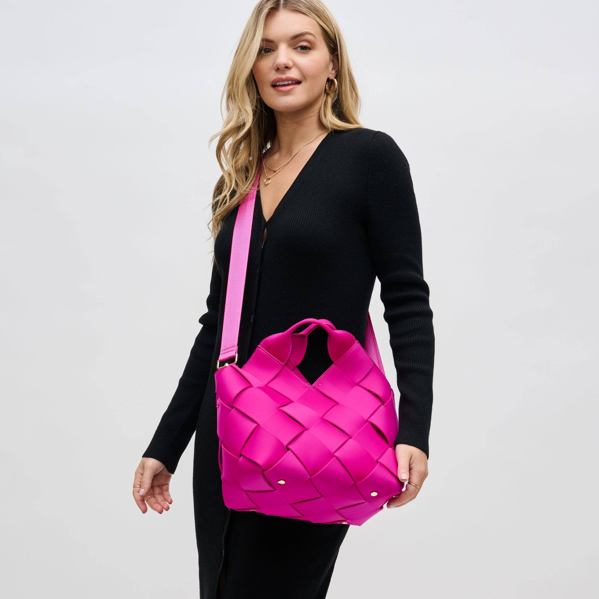Resilience - Woven Neoprene Tote: Black
