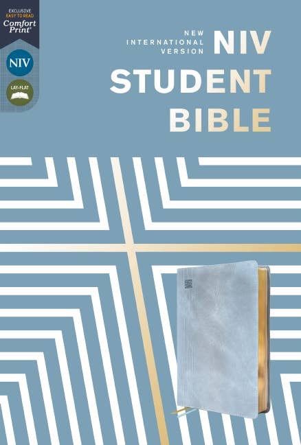 NIV Student Bible, Leathersoft, Teal