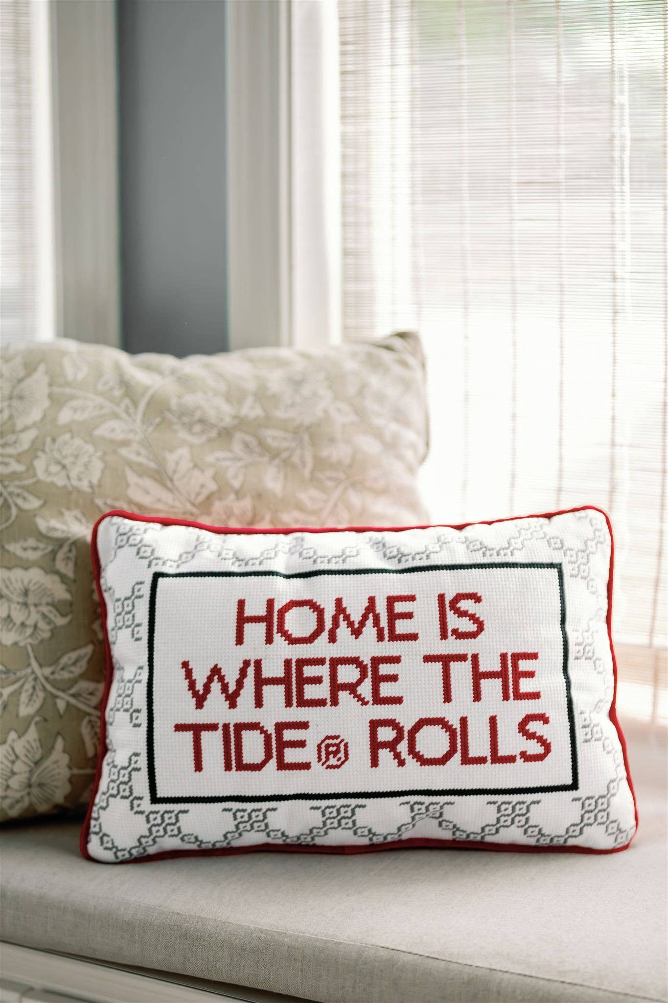 University of Alabama Needlepoint Pillow
