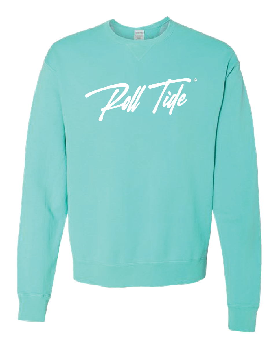 Roll Tide Script Crewneck