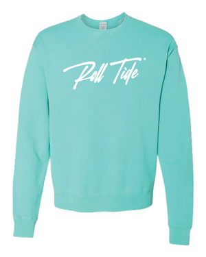 Roll Tide Script Crewneck