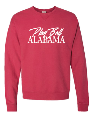 Play Ball Alabama Crewneck