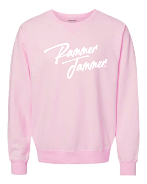 Cursive Rammer Jammer Crewneck