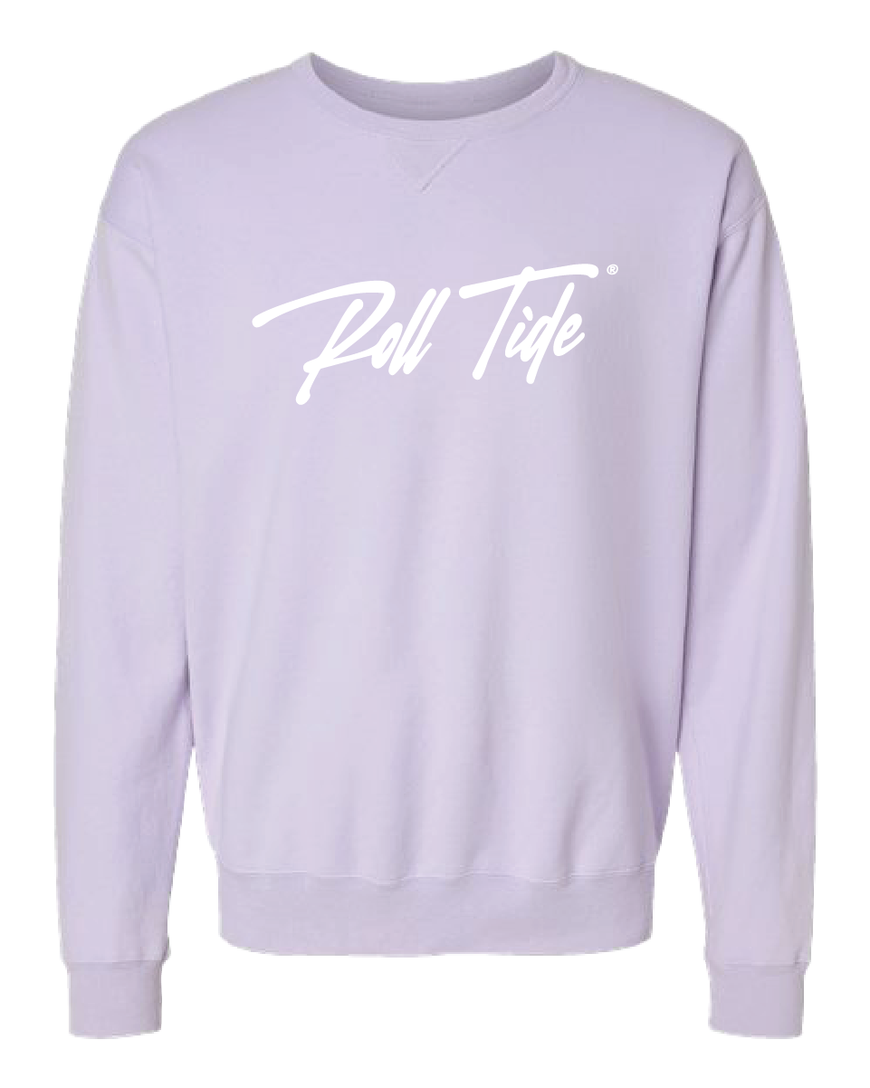 Roll Tide Script Crewneck