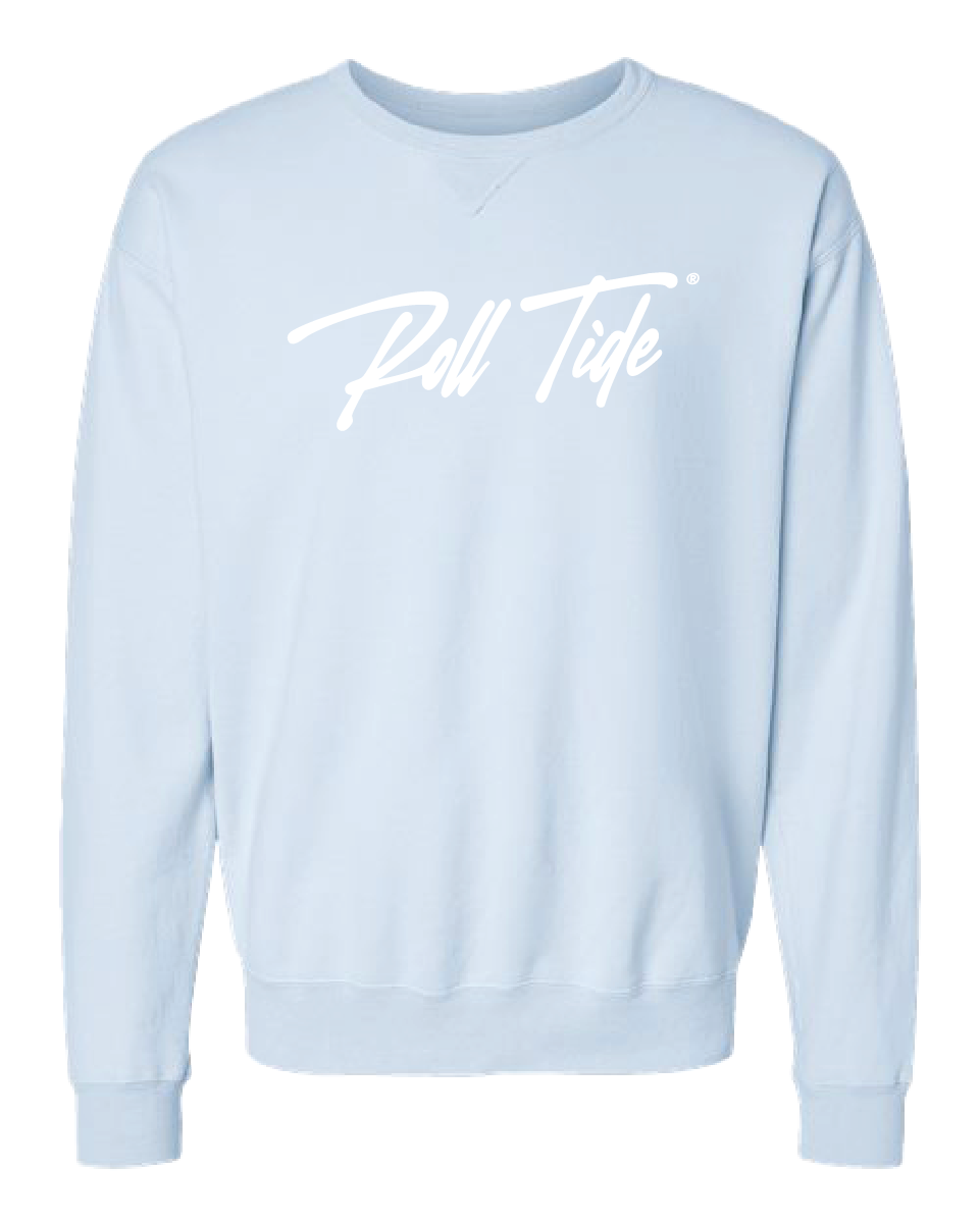 Roll Tide Script Crewneck