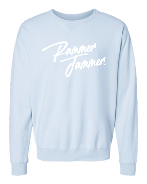 Cursive Rammer Jammer Crewneck