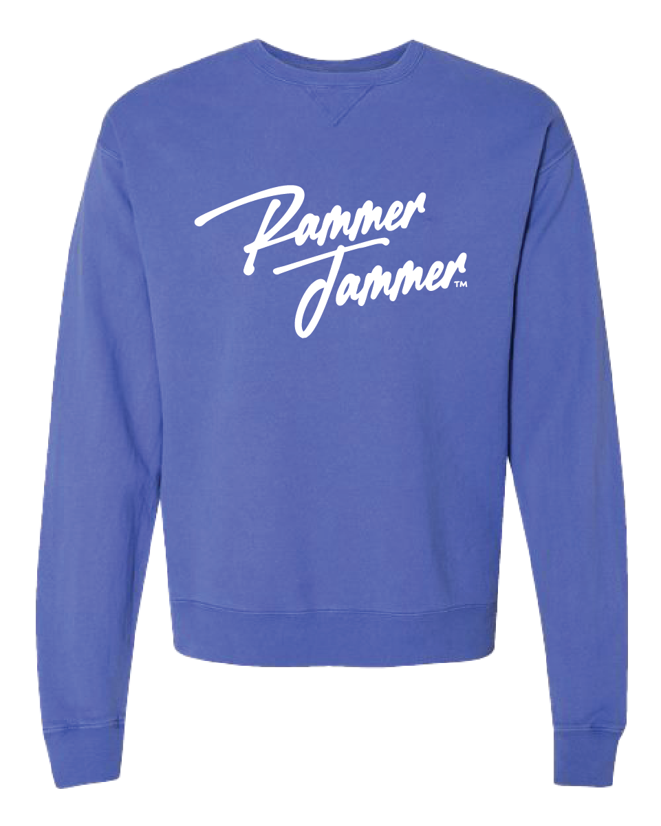 Cursive Rammer Jammer Crewneck
