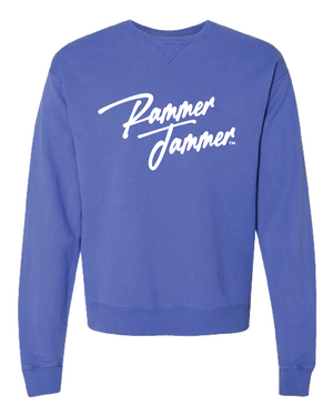 Cursive Rammer Jammer Crewneck