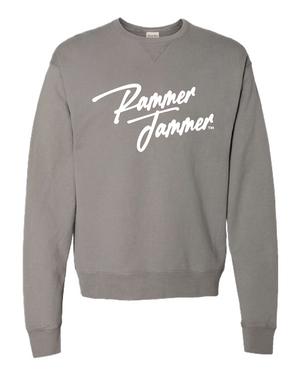 Cursive Rammer Jammer Crewneck
