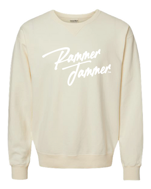 Cursive Rammer Jammer Crewneck