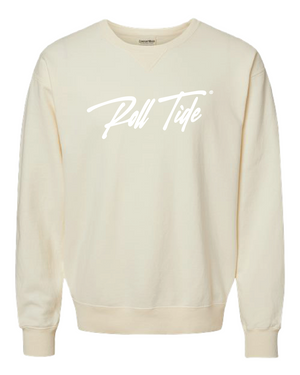 Roll Tide Script Crewneck