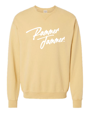 Cursive Rammer Jammer Crewneck
