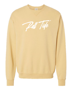Roll Tide Script Crewneck