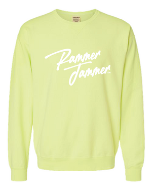 Cursive Rammer Jammer Crewneck