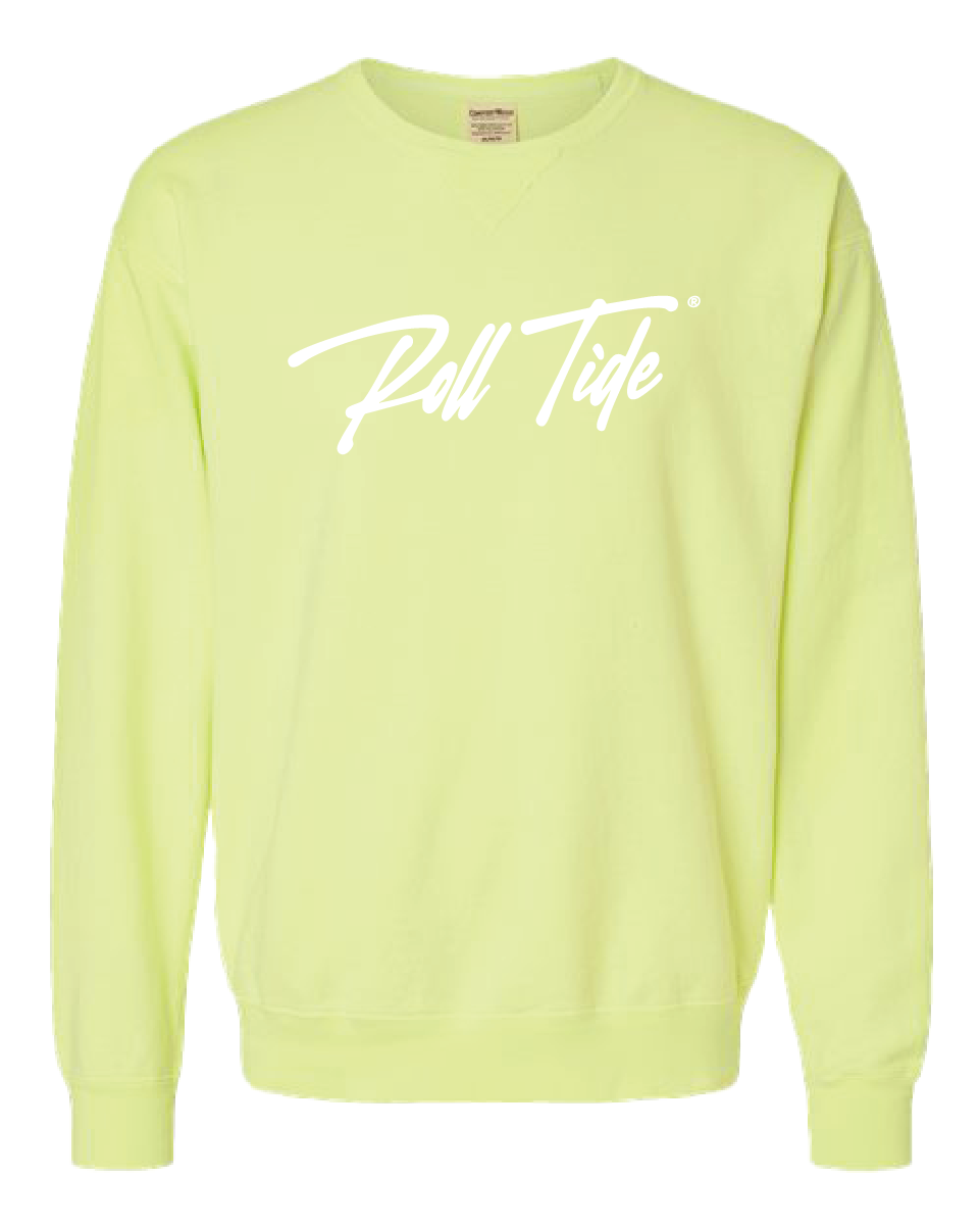 Roll Tide Script Crewneck