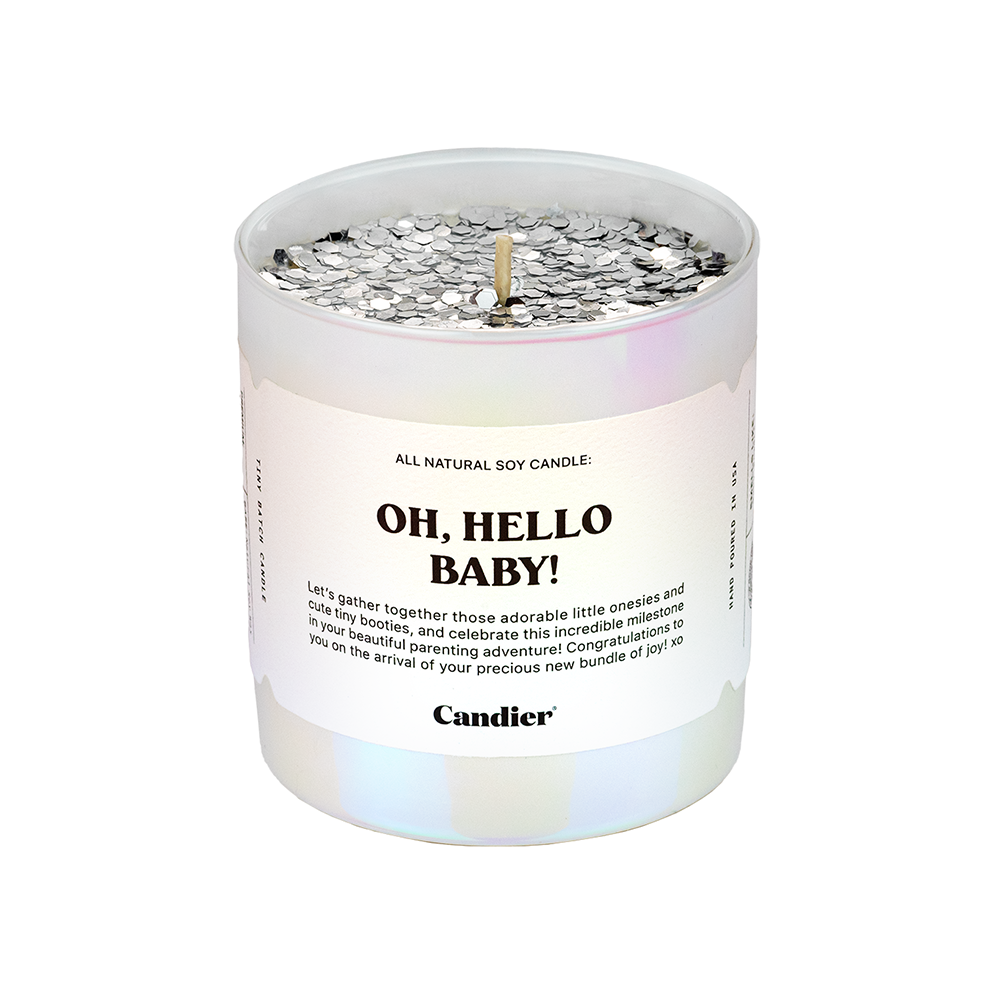 Hello, Baby! Candle