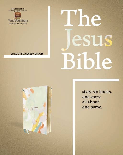 The Jesus Bible Artist Edition ESV Multi-color/Teal