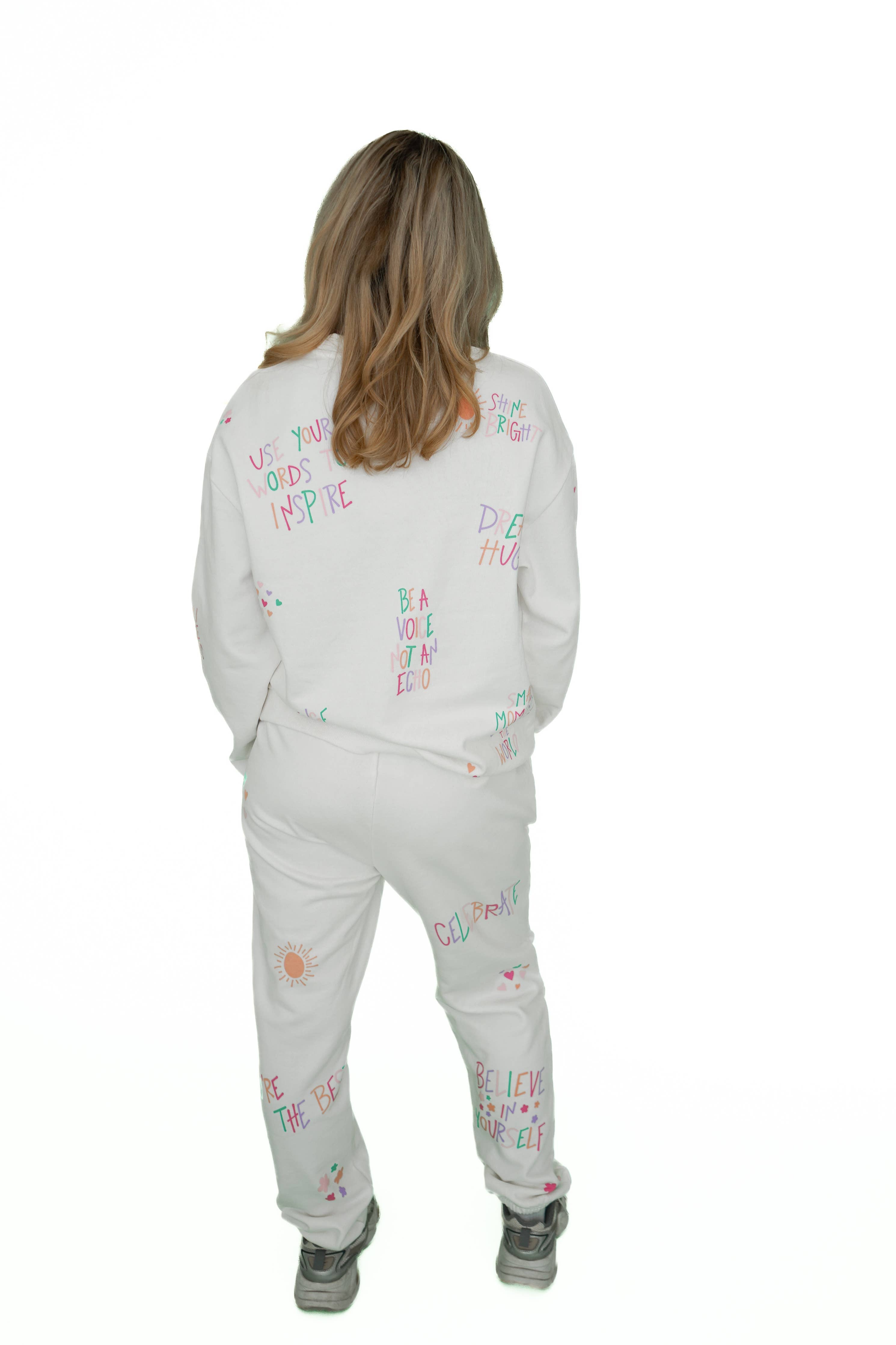 The Different Sweatpant- White: XL