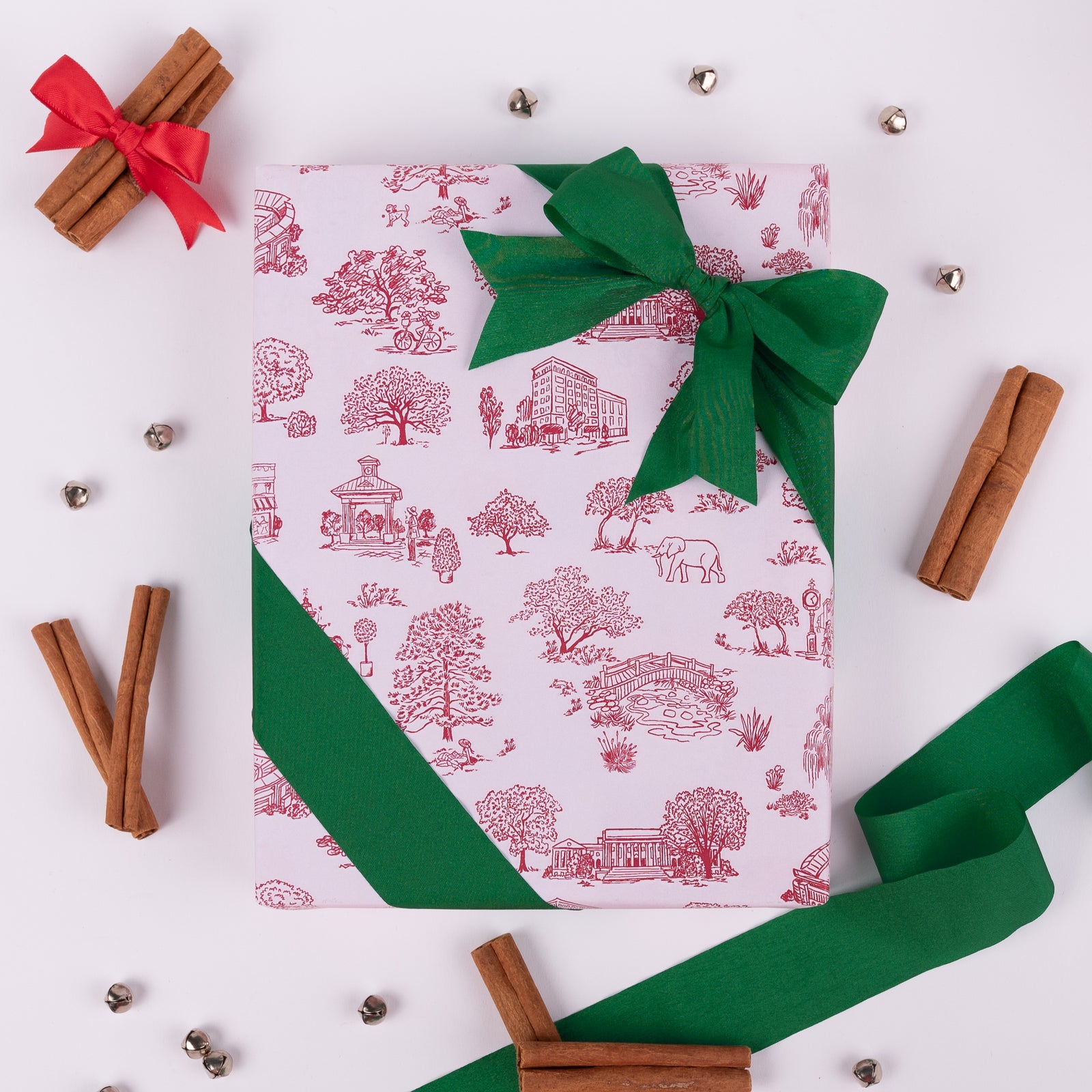 Tuscaloosa Toile TM Wrapping Paper