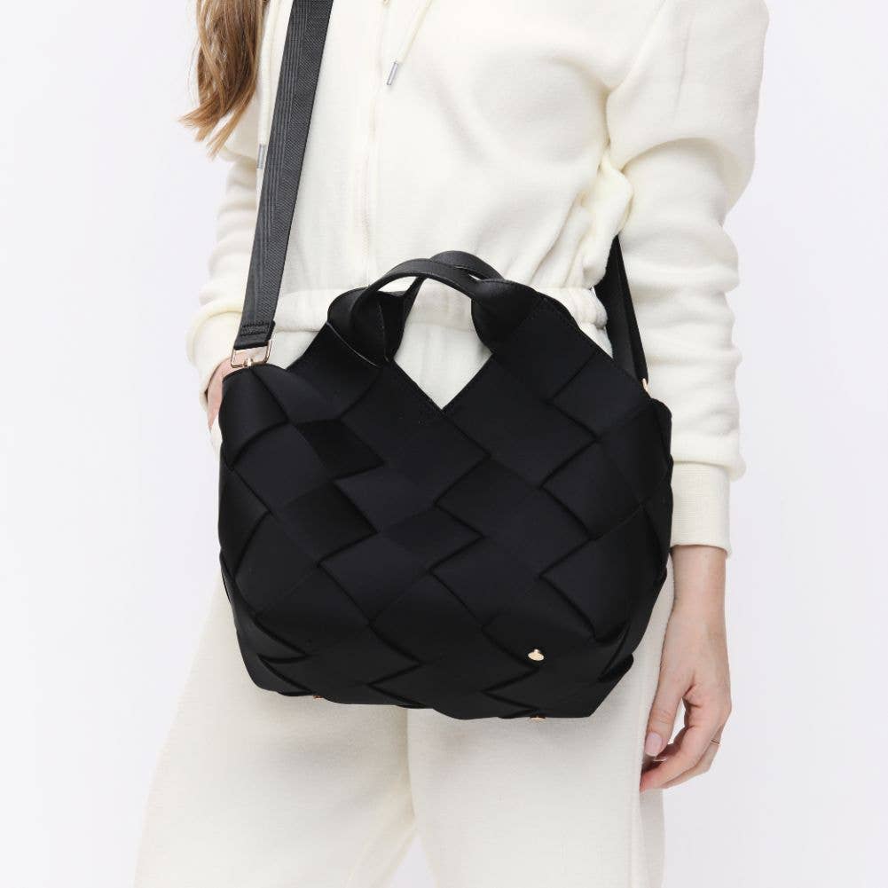 Resilience - Woven Neoprene Tote: Black