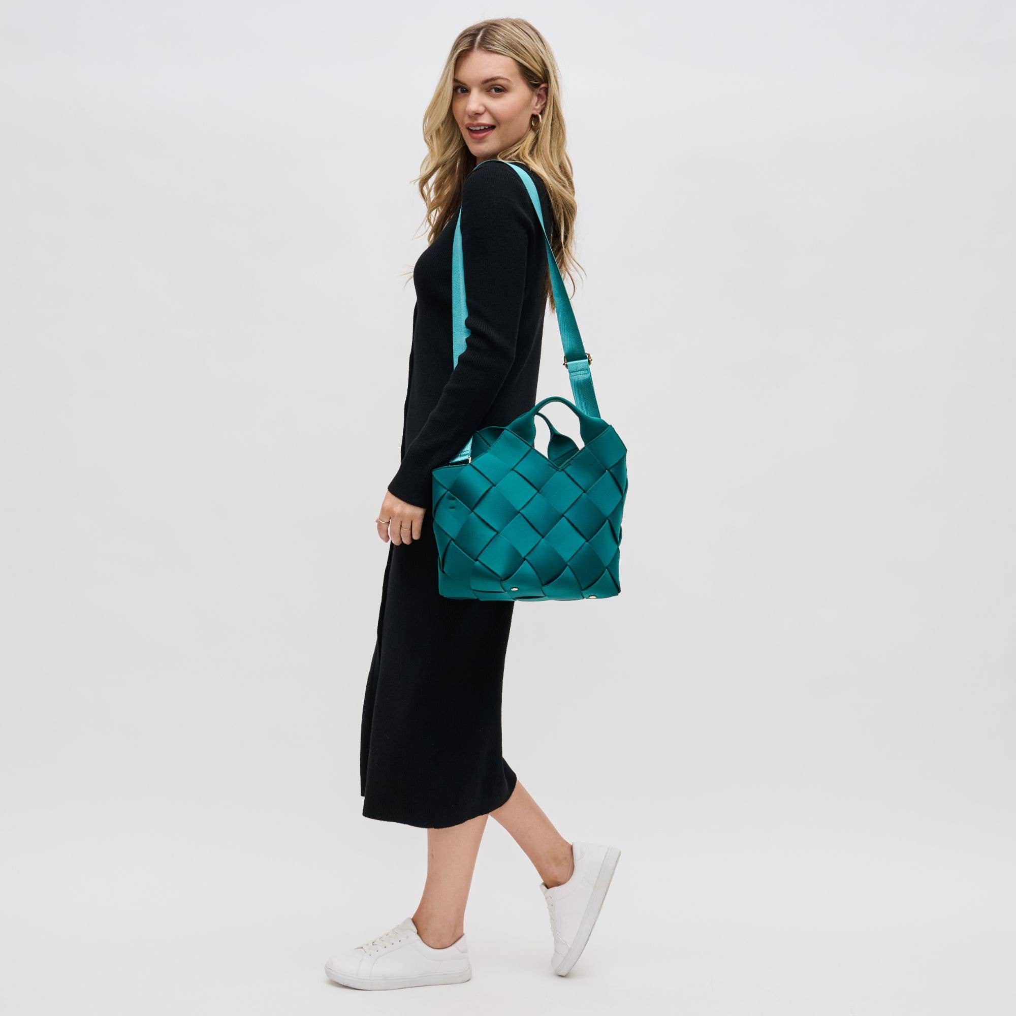 Resilience - Woven Neoprene Tote: Black