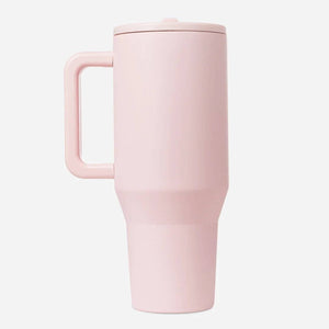 Pink Sand HydroJug 40 oz Traveler Tumbler: Pink Sand