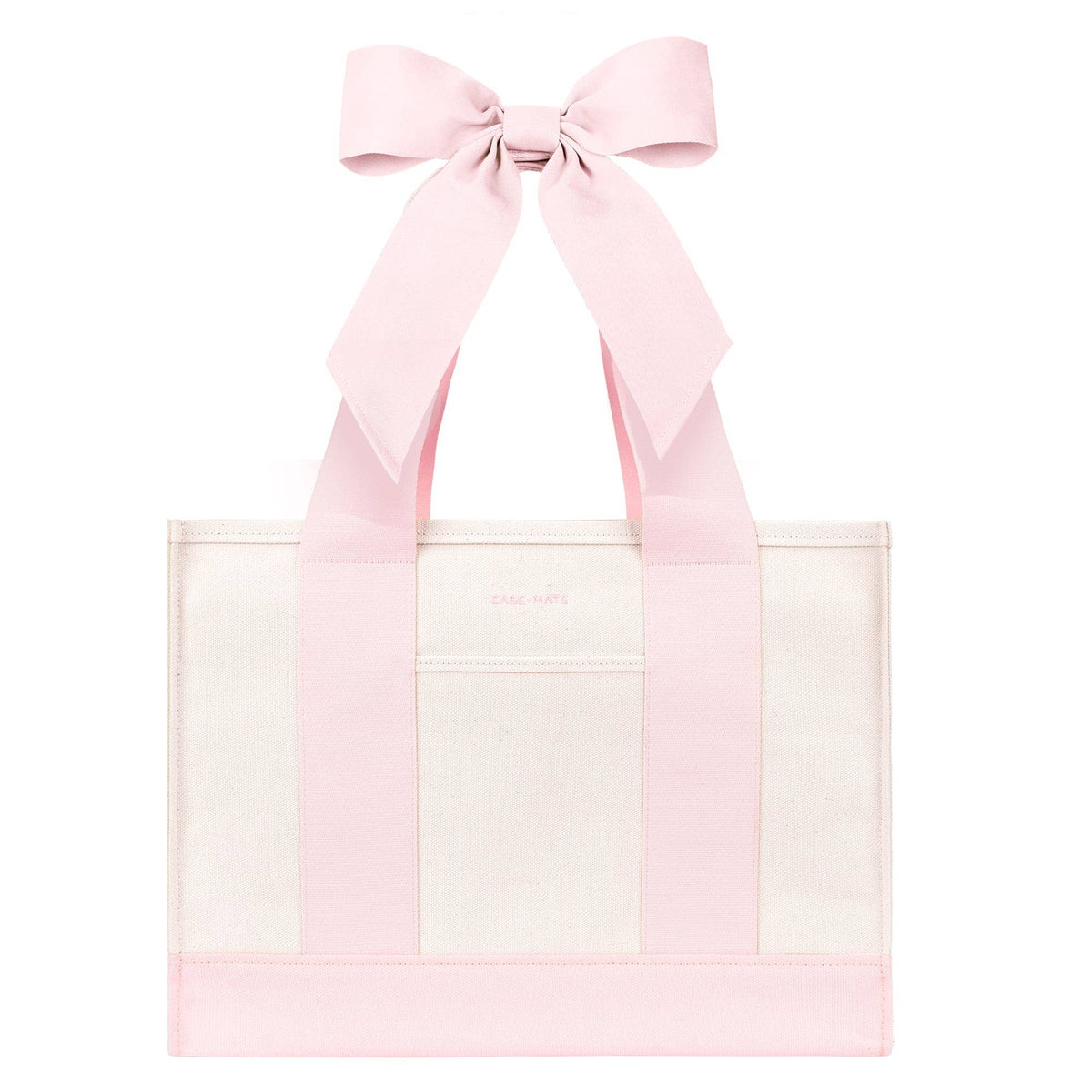 Case-Mate Canvas Tote: Oxford Navy Bow