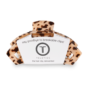 Open Hair Clip | Large | Blonde Tortoise