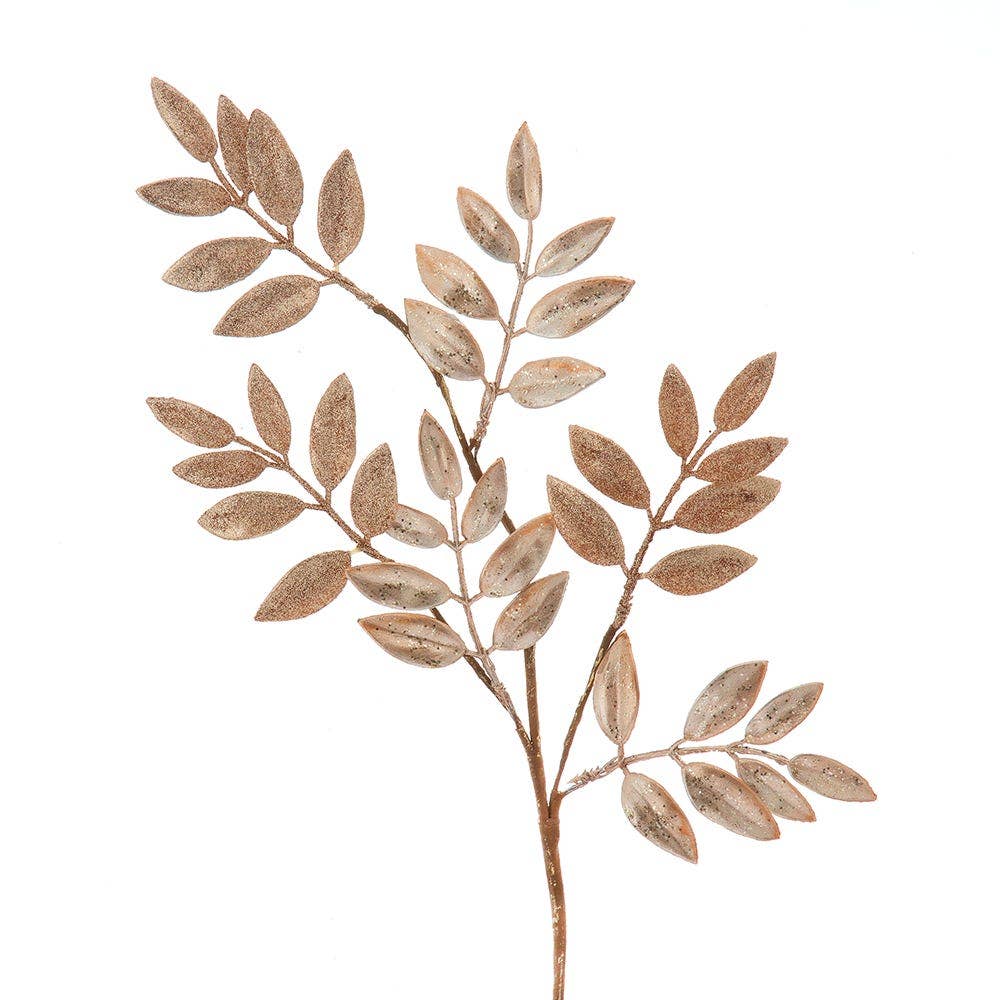 25"CHAMPAGNE LEAF SPRAY