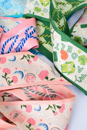 Gamma Phi Beta Skinny Scarf