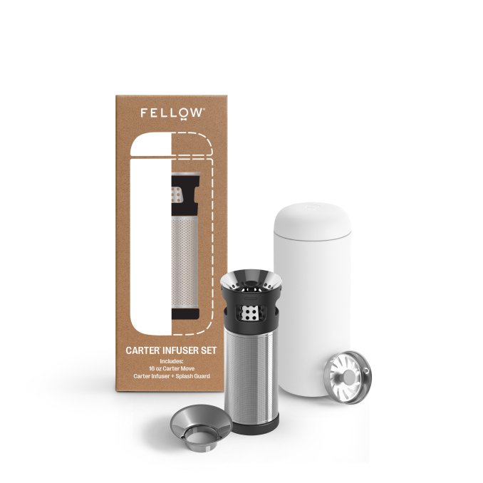 Carter Infuser Set: Matte White