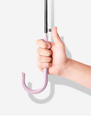 Elegant Long Stick Umbrella with  Extendable Cover: Black