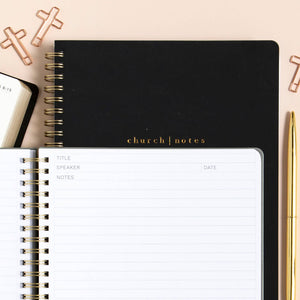 Black Church Notes Bible Reference Notebook with Maps