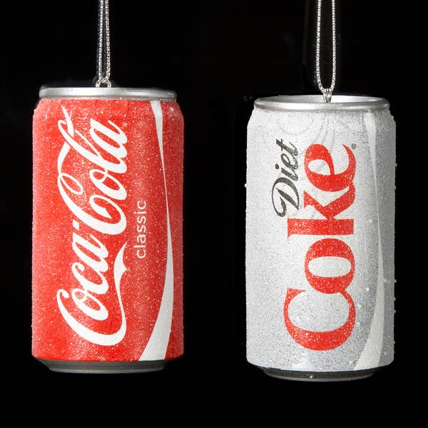 3"COCA-COLA CAN BLOW MOLD ORNAMENT 2/A