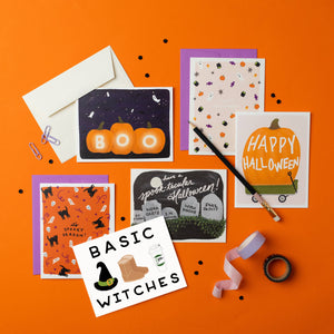 Happy Halloween Card | Halloween Fall Sweet Spooky Card: Single